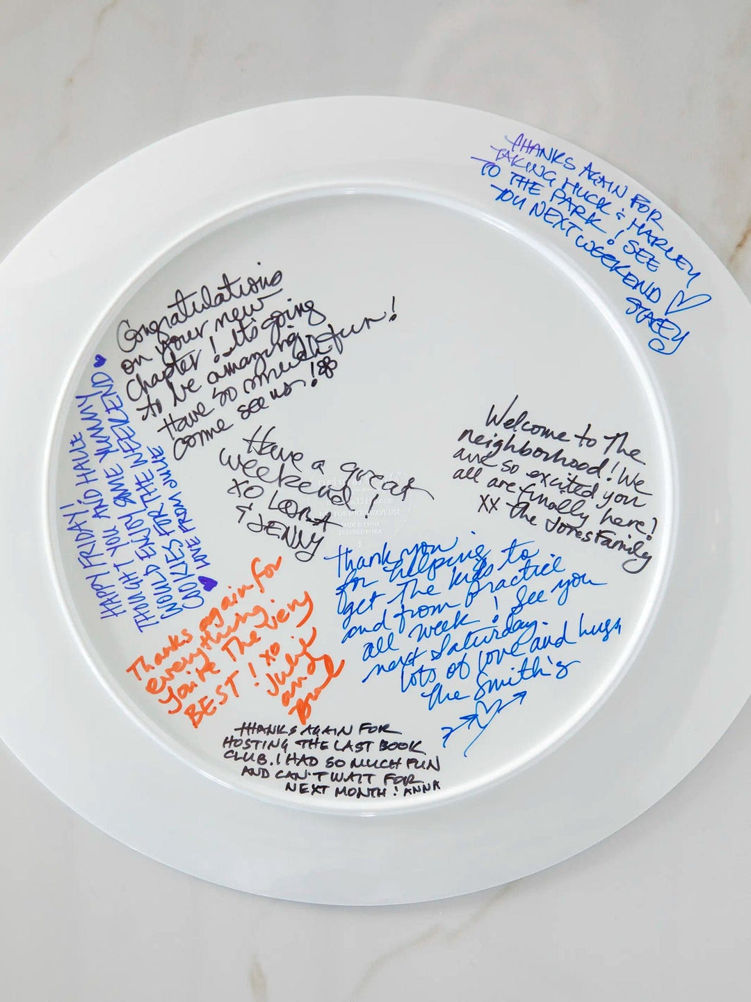 Melamine Giving Plate Floral Melamine Giving Plate for Sharing Treats Home