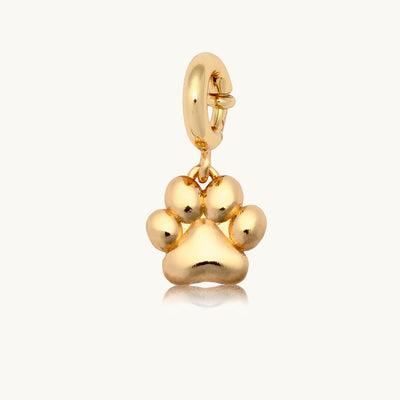 Little Words Project Charm - Puffy Paw Print