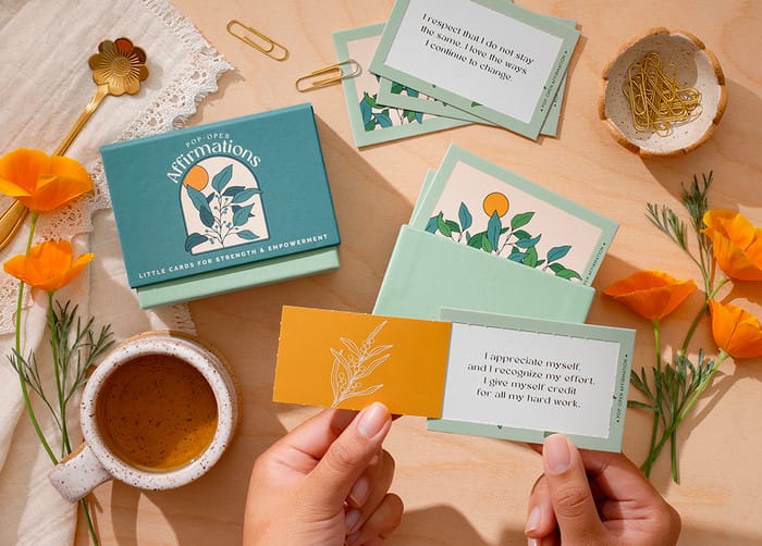 Pop Open Affirmations Card Set