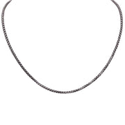 Lola Rounded Box Chain 3mm Necklace - Oxy