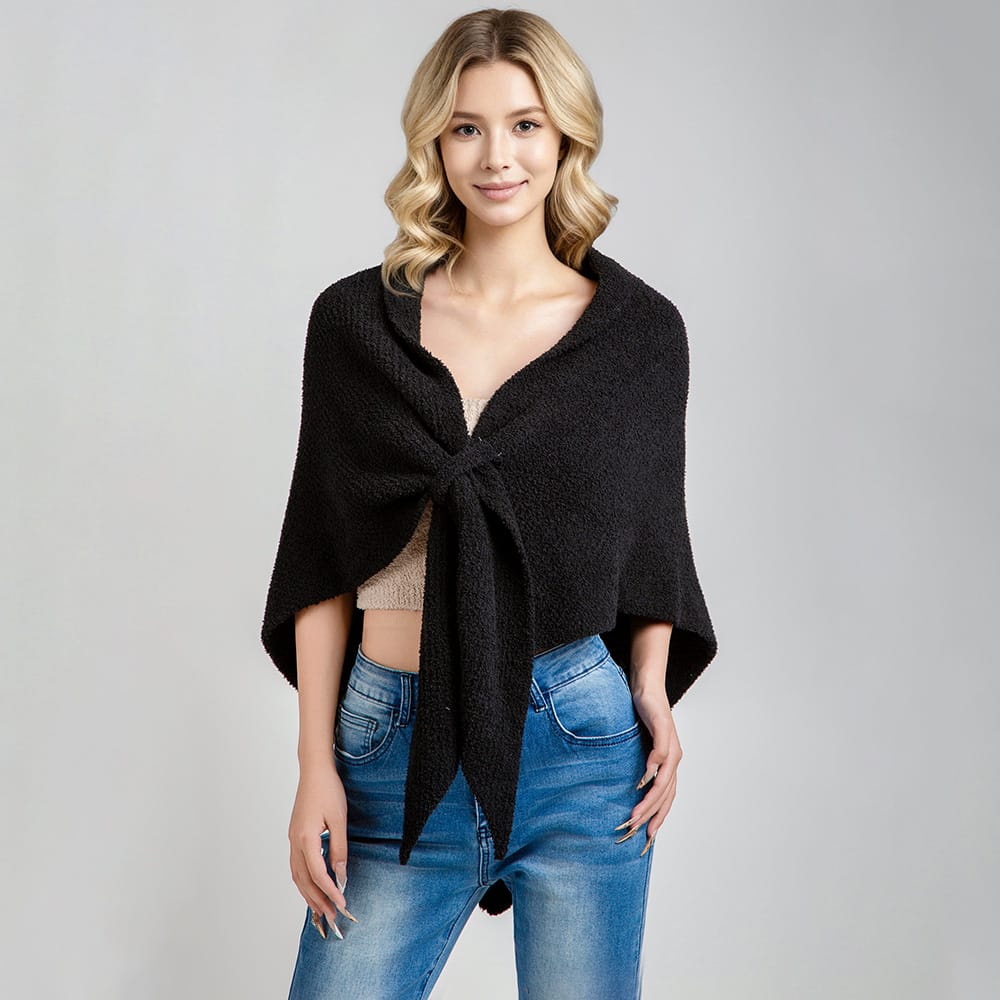 Monroe Cozy Wrap Poncho