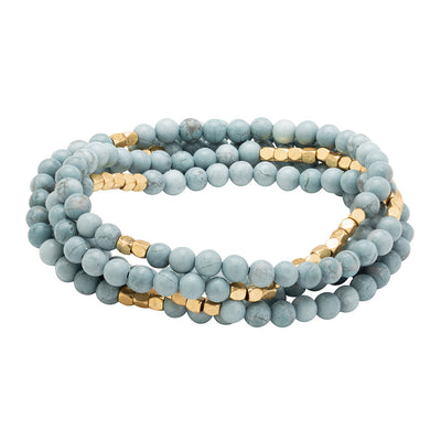 Scout Curated Wears Stone Wrap - Blue Howlite