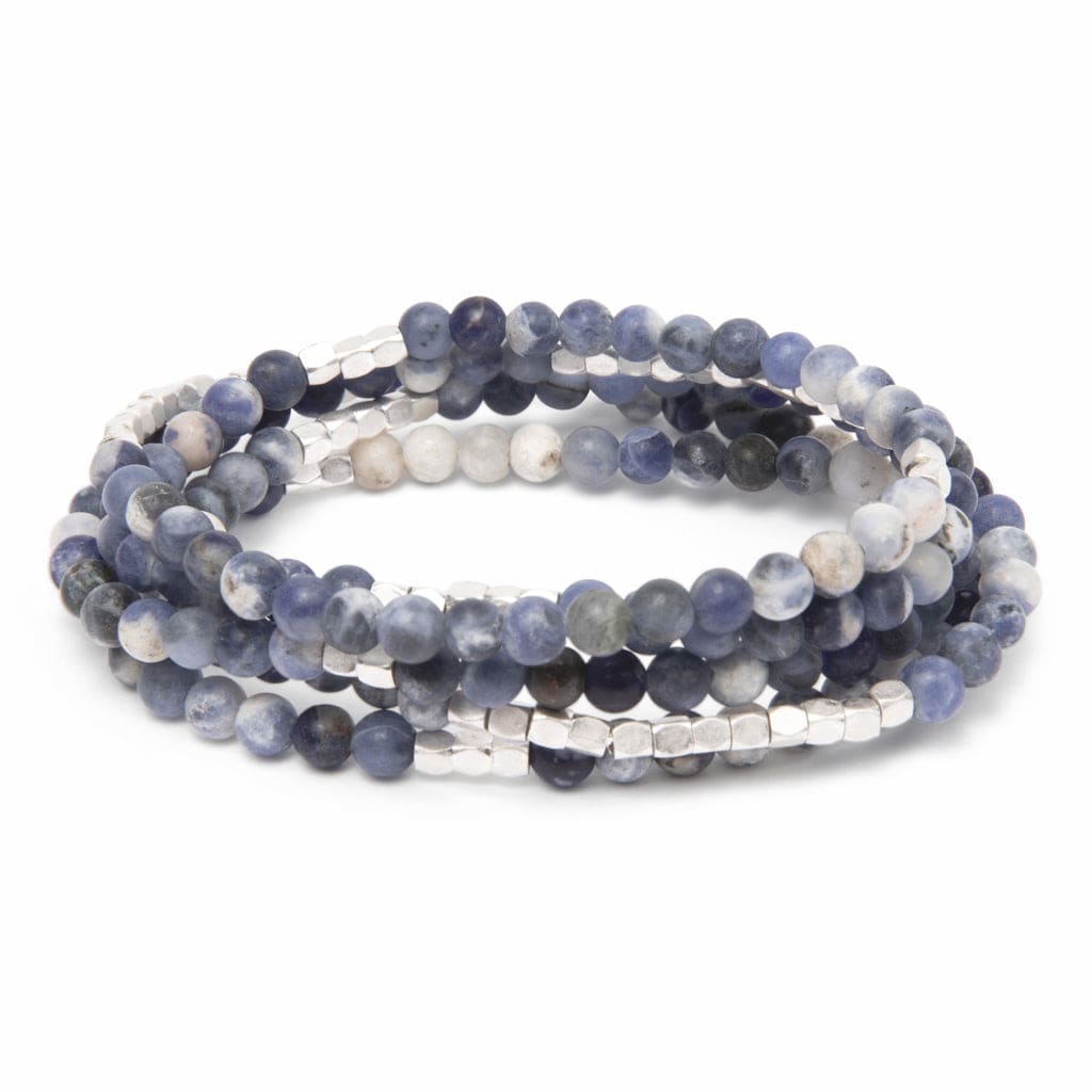 Scout Curated Wears Stone Wrap - Blue Sodalite Scout Curated Wears Stone Wrap - Blue Sodalite Bracelet