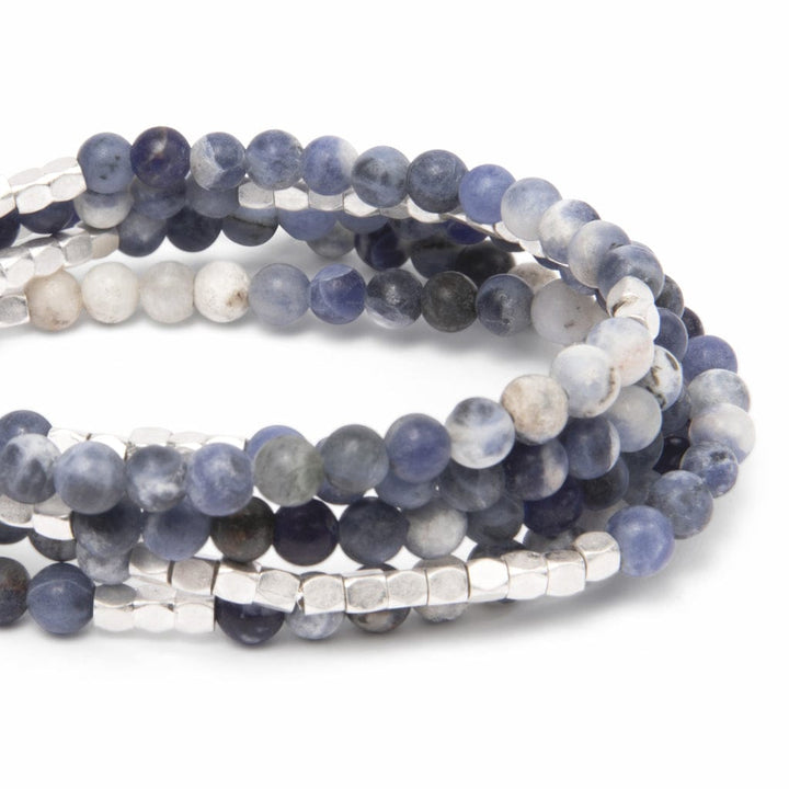 Scout Curated Wears Stone Wrap - Blue Sodalite Scout Curated Wears Stone Wrap - Blue Sodalite Bracelet