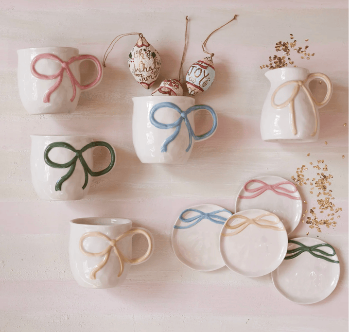 Bow Stoneware Mug Bow Stoneware Mug Home