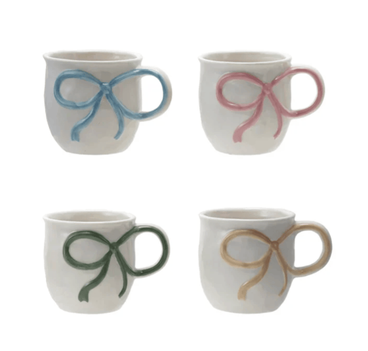 Bow Stoneware Mug Bow Stoneware Mug Home