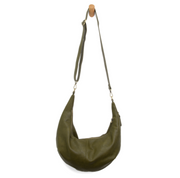 Rhea Slouchy Crescent Shoulder Crossbody Bag