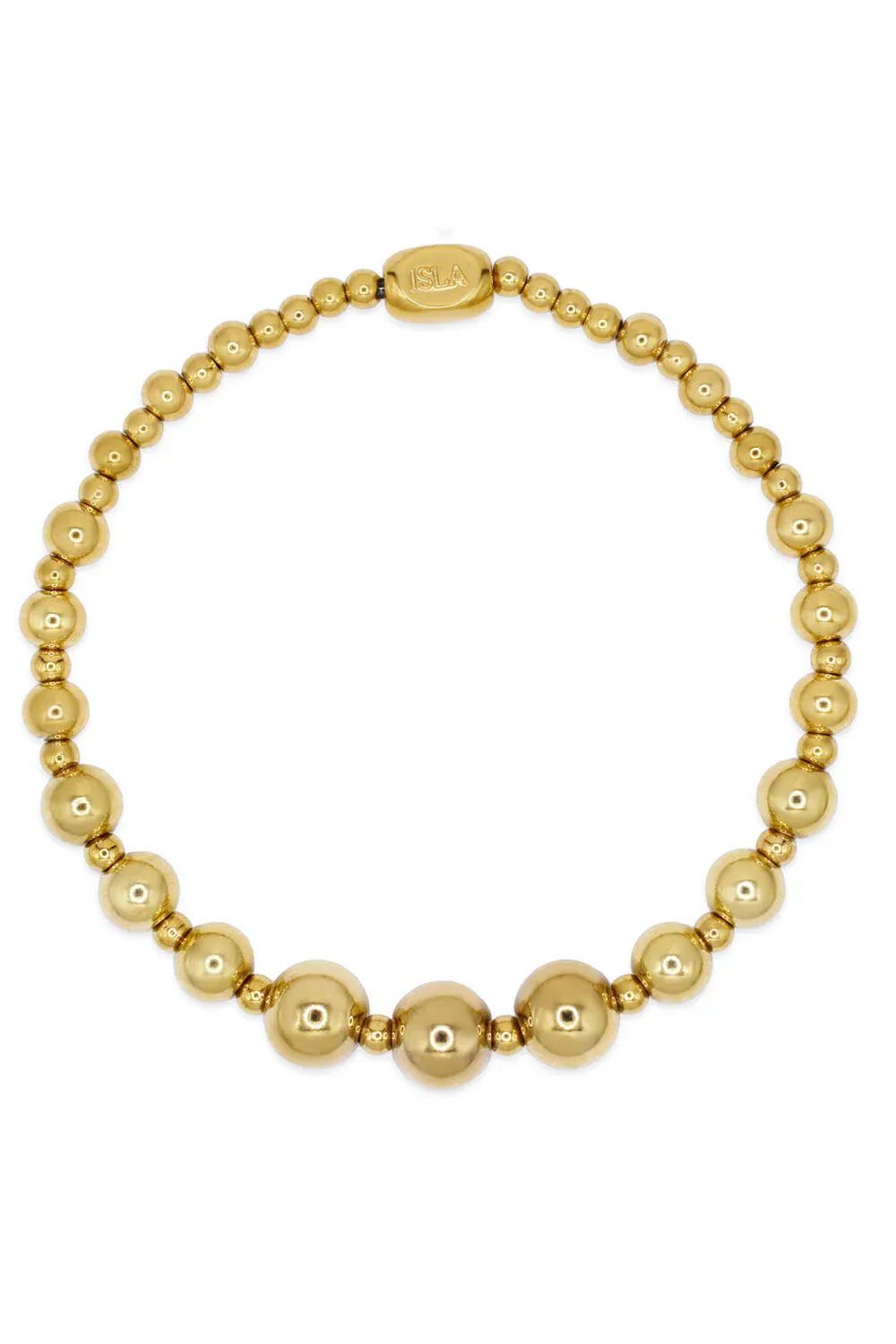 Isla Waterproof 24/7 Graduated Bead Bracelet