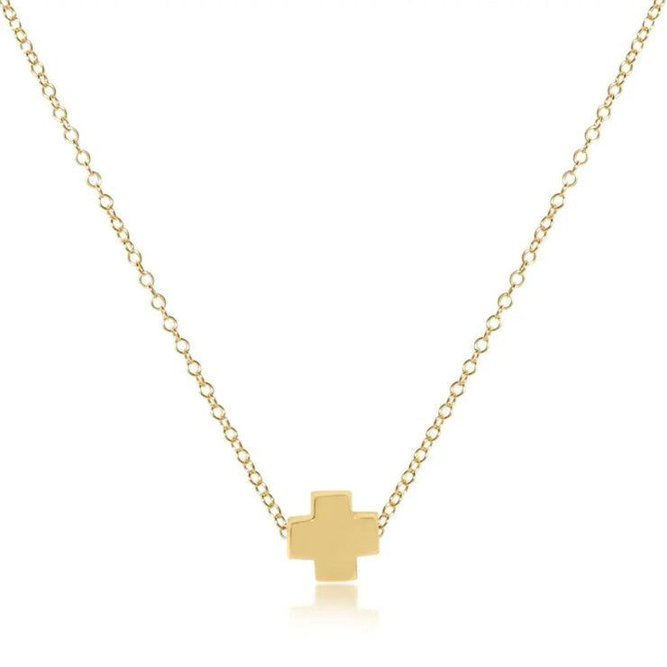 Enewton Signature Cross Necklace