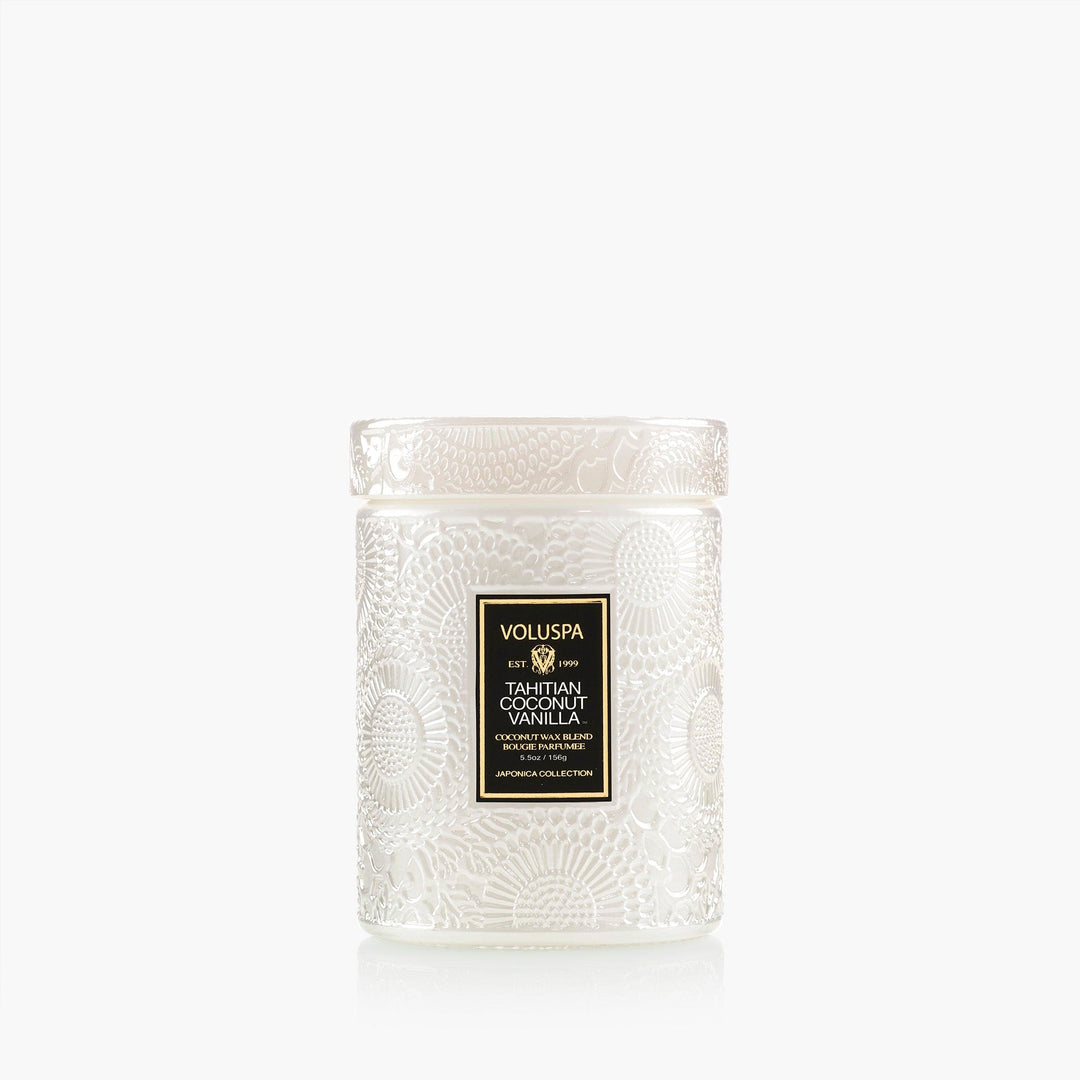 Voluspa Tahitian Coconut Vanilla Small Jar Candle