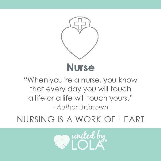 Lola Nurse Pendant - Alpine White
