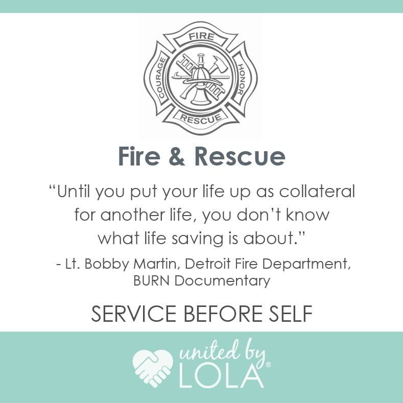 Lola Fire &amp; Rescue Pendant - Oxy