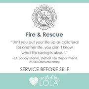 Lola Fire & Rescue Pendant - Oxy