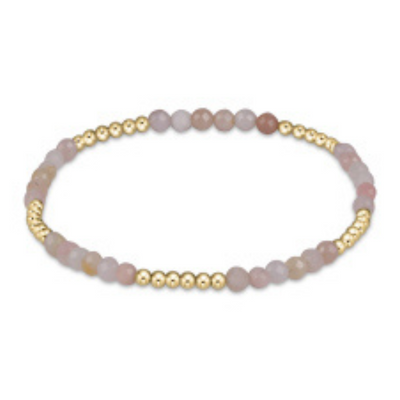 Enewton Blissful Pattern 2.5mm Bead Bracelet - Pink Opal