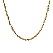 Jackie Tides Gold Filled Everyday 3mm Beaded Necklace