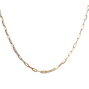 Jackie Tides Gold Filled Everyday Mini Paperclip Necklace