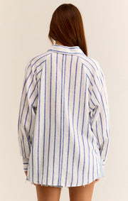 The Perfect Line Top in Palace Blue