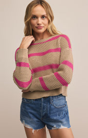 Z. Supply Broadbeach Striped Sweater