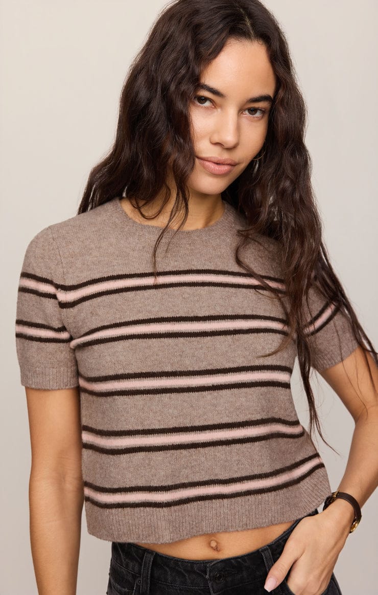 Z Supply Gatewood Stripe Sweater Tee