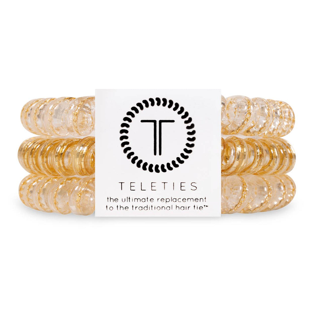 Teleties Small Hair Ties Set TELETIES Small Hair Ties Set | 3-Pack Strong-Grip Ties Luxury Living Accessories
