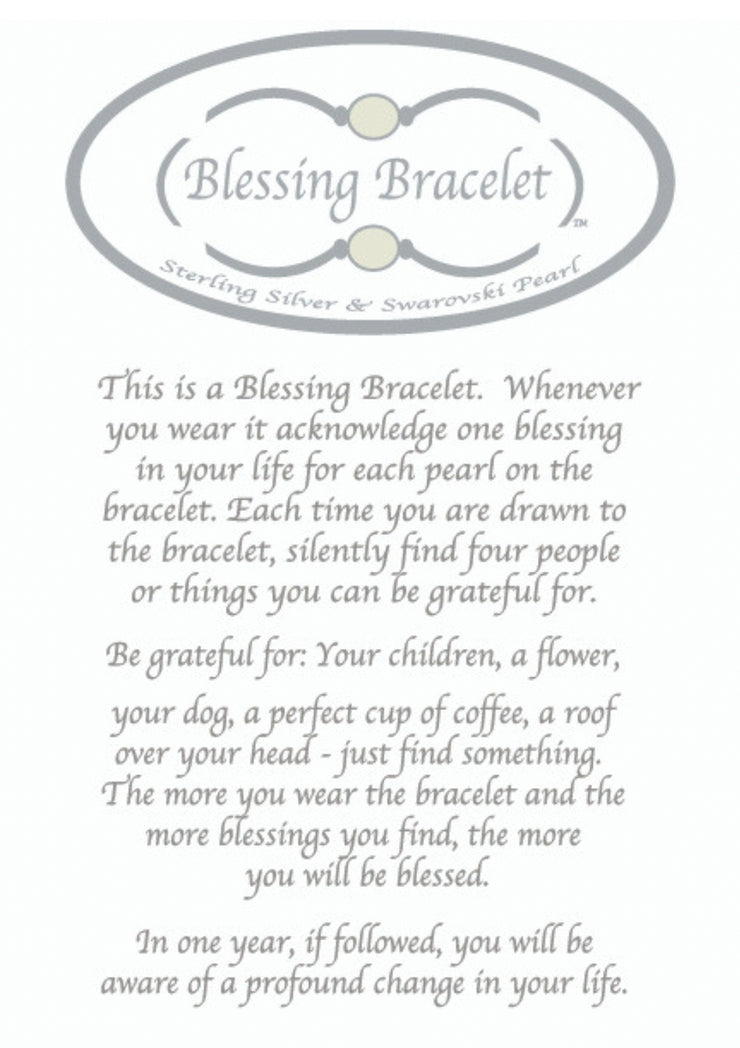 Blessing All Sterling Silver 8mm Bracelet