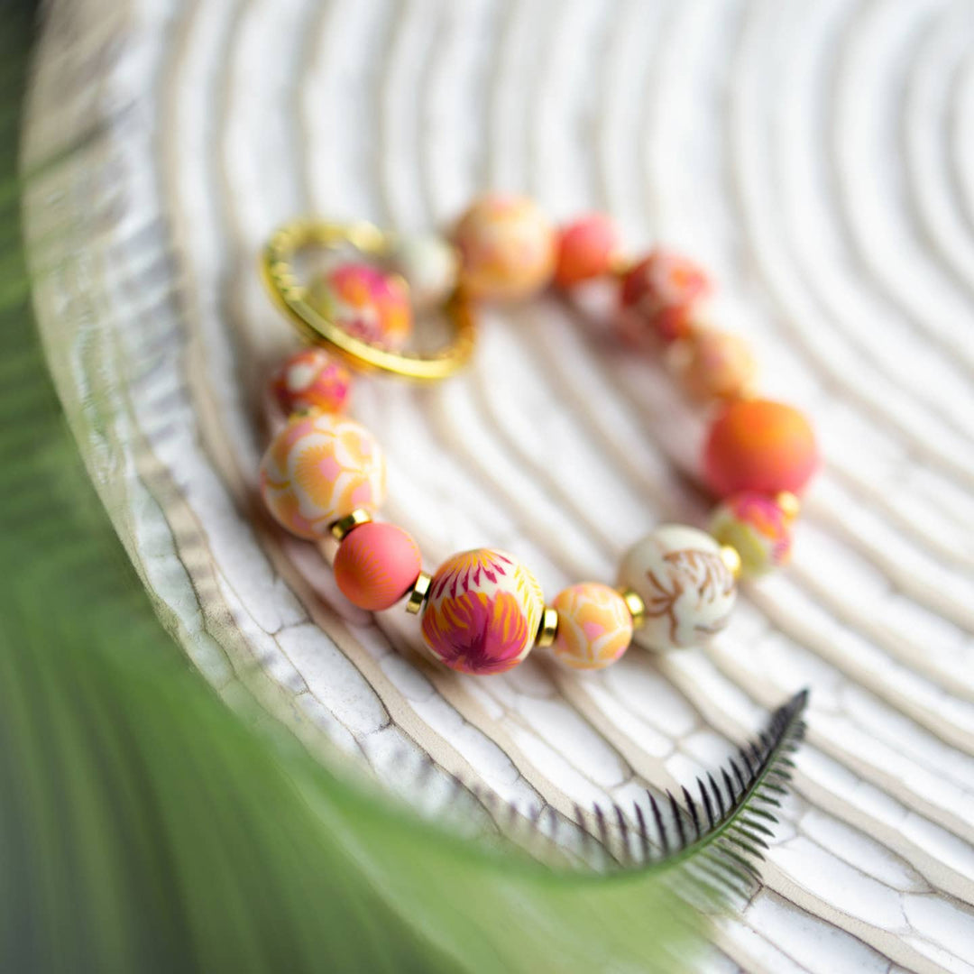 Jilzarah Sunshine Bay Small Bead Keychain