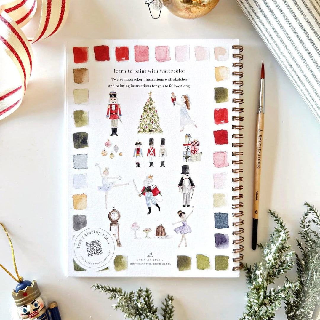 Emily Lex Studio Nutcracker Watercolor Workbook Emily Lex Studio Nutcracker Watercolor Workbook Books