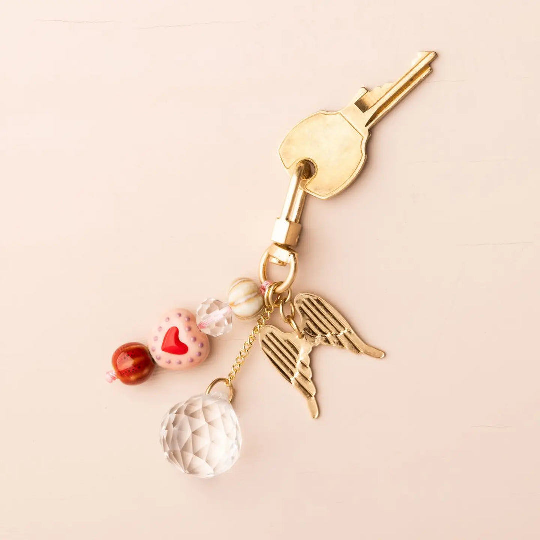Bookmark &amp; Keychain Set - Angel Wings/Protection