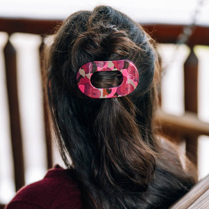 Teleties Flat Round Hair Clips