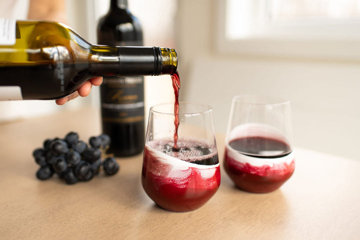 Resin Art Stemless Wine Glass Handcrafted Resin Art Stemless Wine Glass – 15 oz Home
