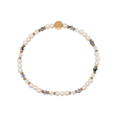 Little Words Project Strand Of Pearl Base Charm Bracelet