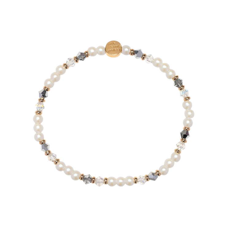 Little Words Project Strand Of Pearl Base Charm Bracelet