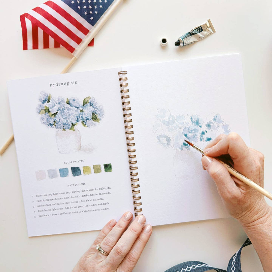 Emily Lex Studio Watercolor Americana Workbook