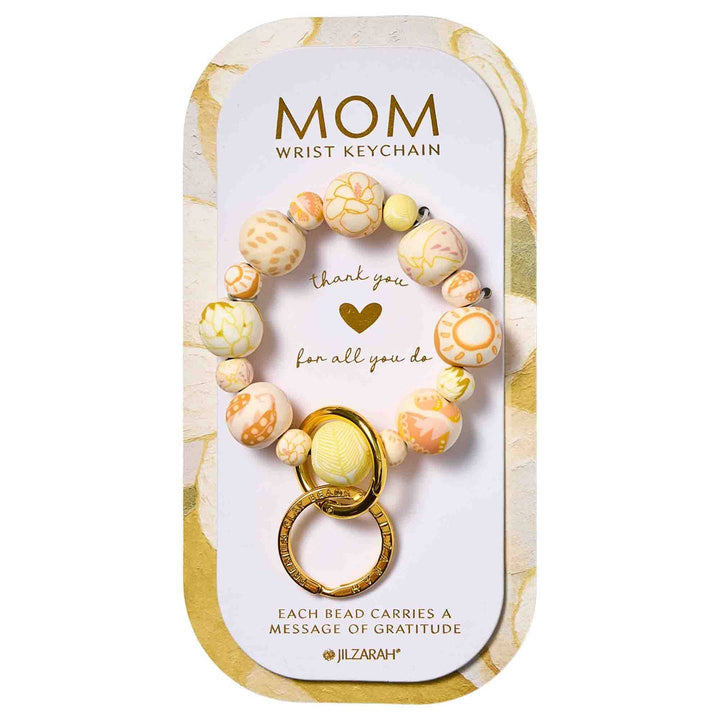 Jilzarah Mom Thank You Wrist Keychain