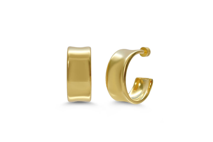 Isla Chini Waterproof Hoop Earrings Isla Chini Waterproof Wide Hoop Earrings Gold Earrings