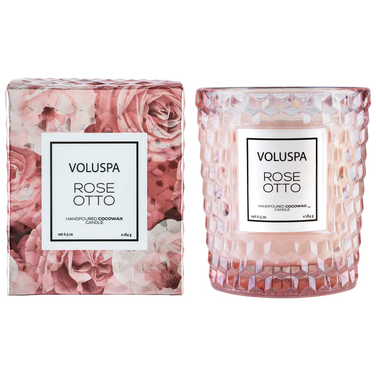 Voluspa Rose Otto Classic Candle