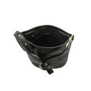 Collins Crossbody Braided Bucket Bag