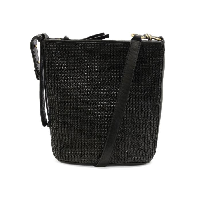Collins Crossbody Braided Bucket Bag