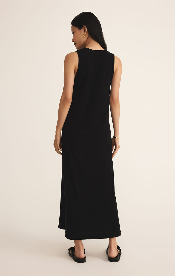 Z Supply Palisades Midi Dress in Black