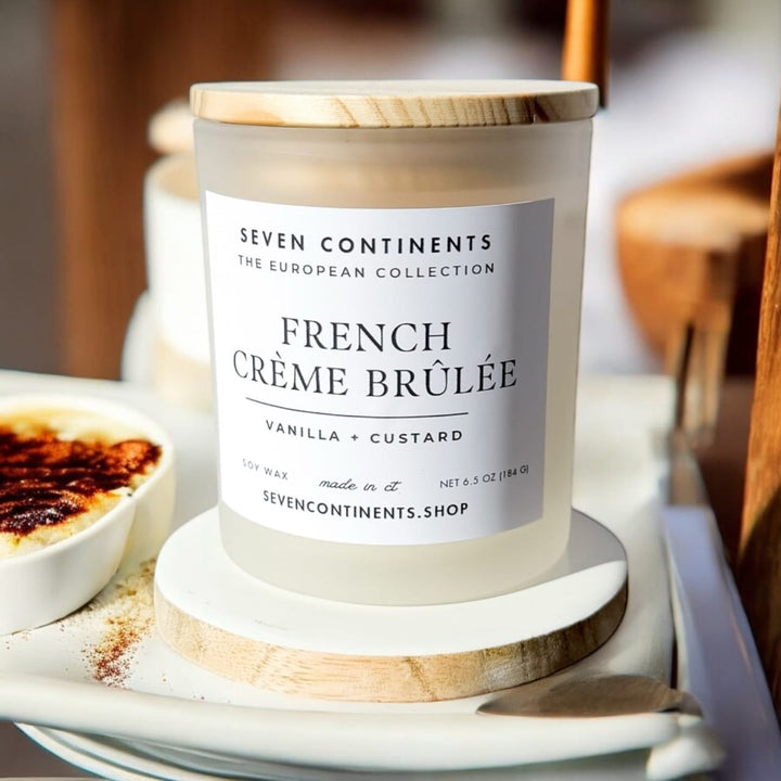 Seven Continents French Crème Brûlée Candle