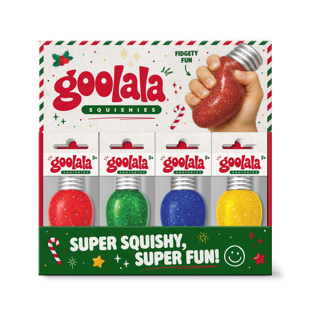 Goolala Christmas Jingle Bulb Squishy Goolala Christmas Jingle Bulb Squishy | Stocking Stuffer Kids