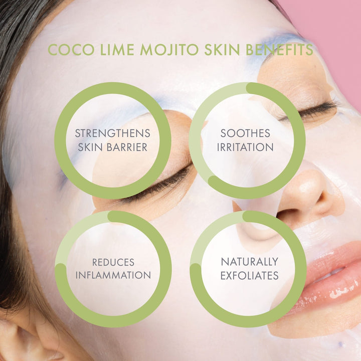 Clarifying Coco Lime Mojito Mocktail Face Mask