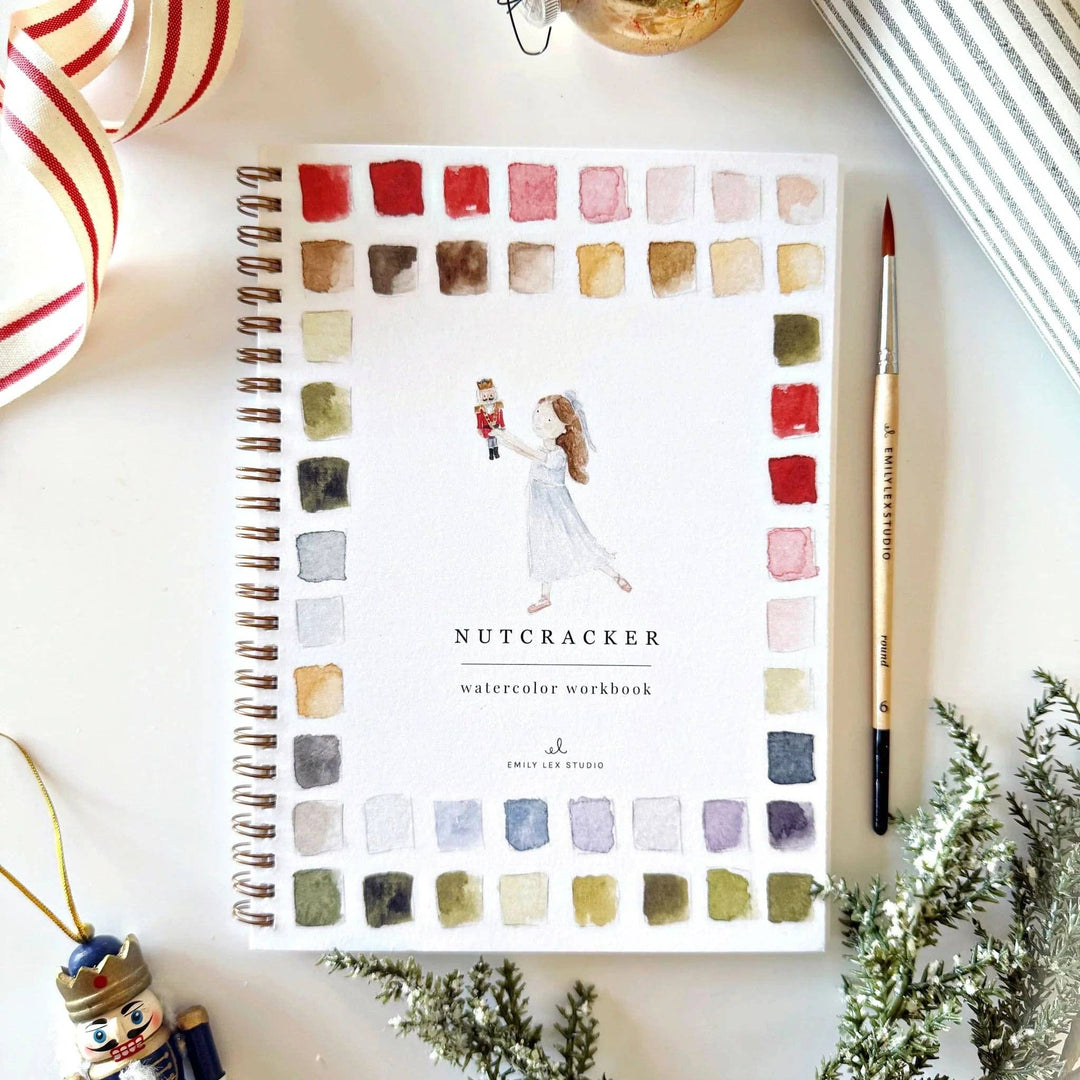 Emily Lex Studio Nutcracker Watercolor Workbook Emily Lex Studio Nutcracker Watercolor Workbook Books