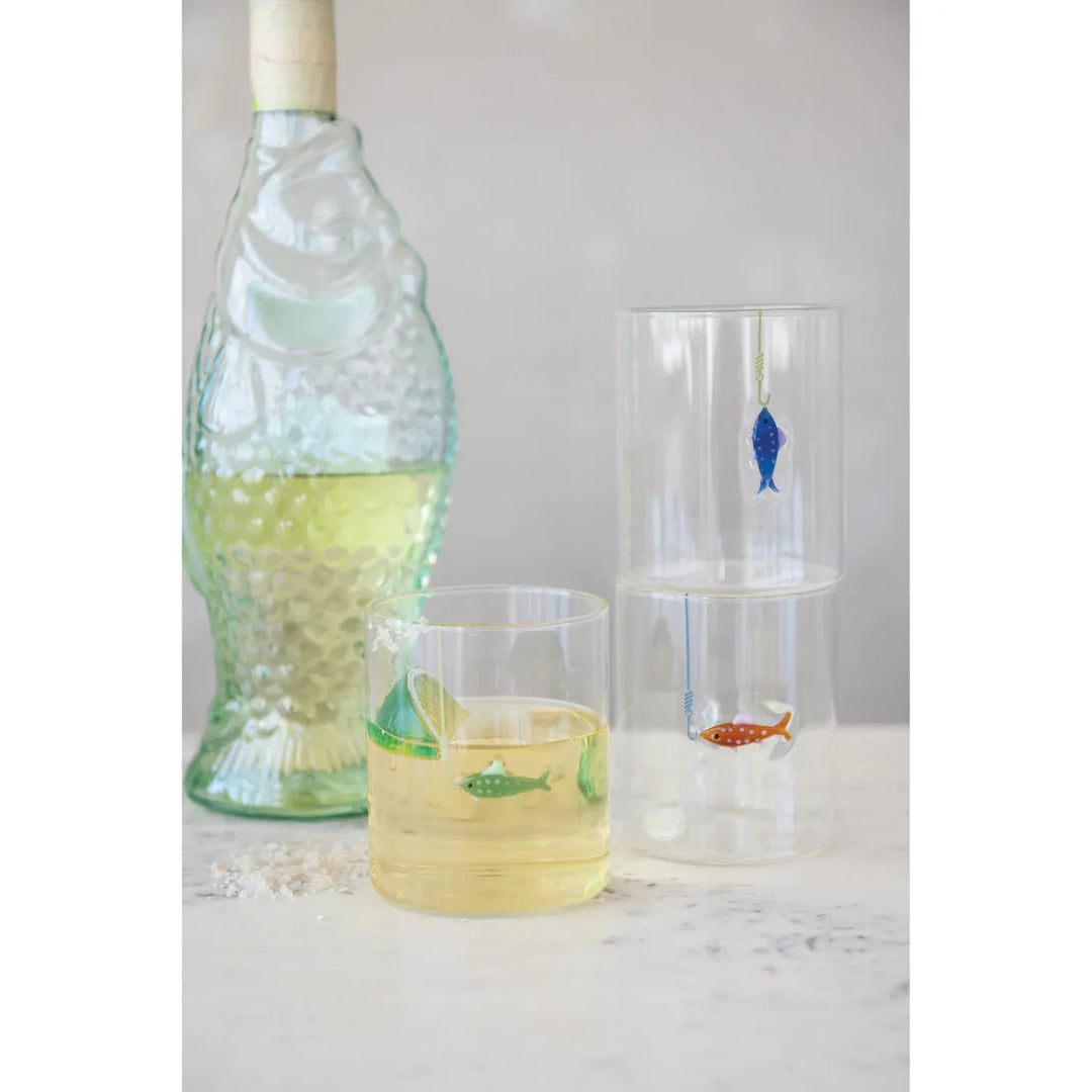 Coastal Catch Icon Glass