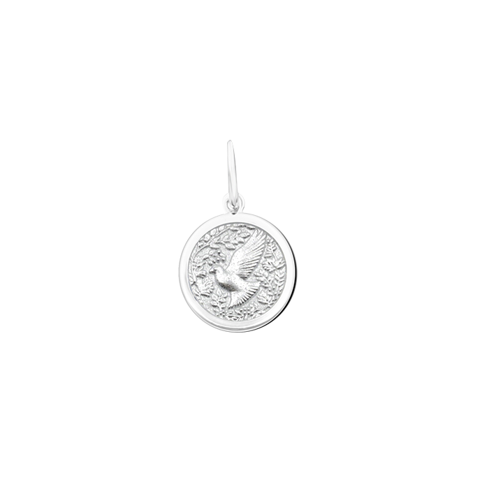 Lola Dove Pendant - Alpine White