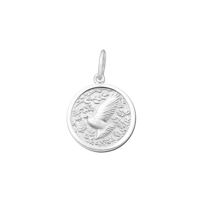 Lola Dove Pendant - Alpine White