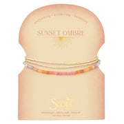 Scout Curated Wears Ombre Stone Wrap - Sunset/Gold