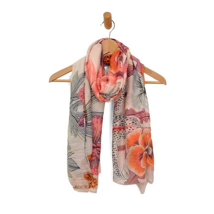 Tropical Bliss Botanical Scarf