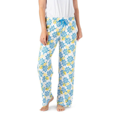 Hello Mello Lounge Pants - Sleepless in Santorini