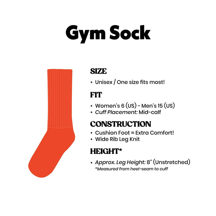 Teacher of the Year Premium Cotton Gym Socks